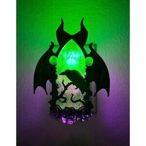 Bath & Body Works Disney Maleficent Dragon Wallflower Plug Nightlight w/ Refill